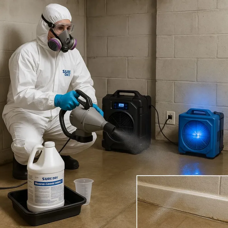 Sanitization and Odor Removal process in Lyons, CO