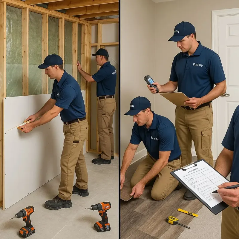 Repairs and Reconstruction process in Lyons, CO
